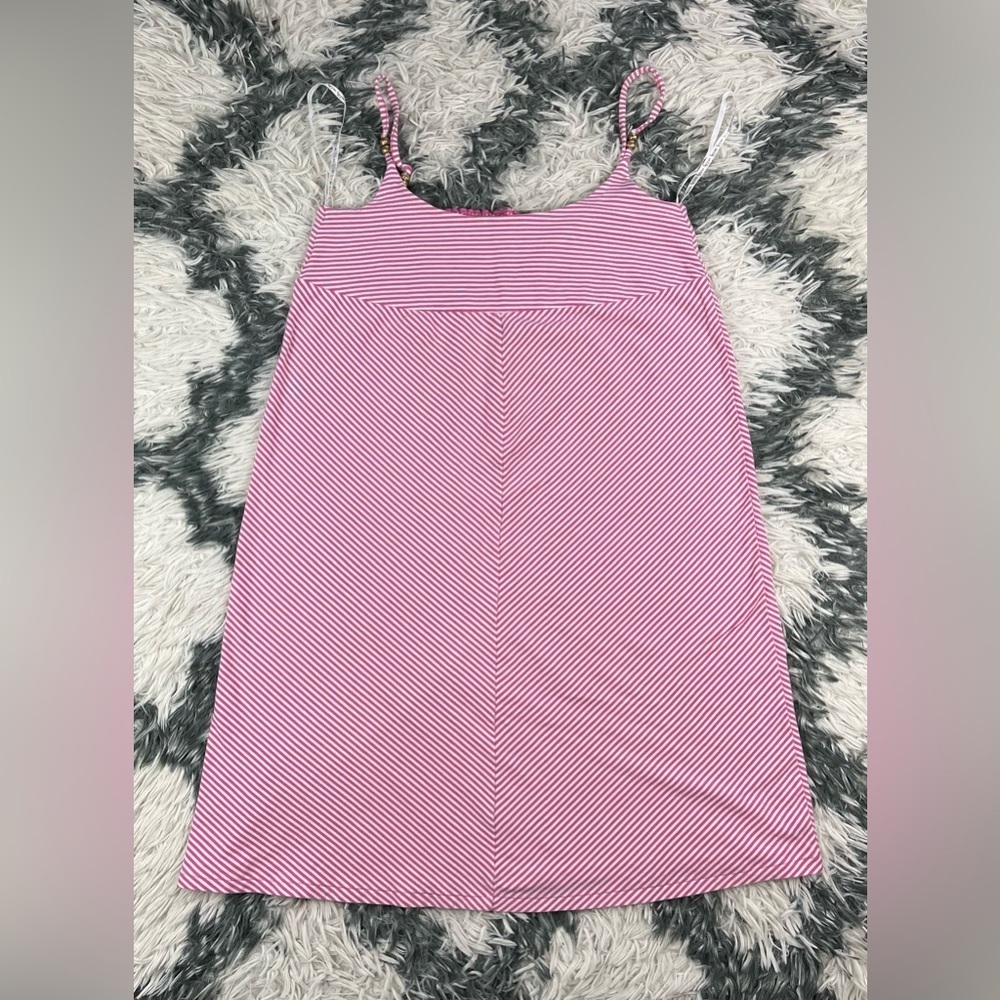 Lilly Pulitzer Women’s Pink White Summer Mini Dress Size Medium